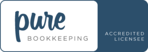 pure bookkeeping accredited member logo
